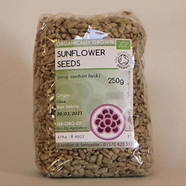 Mulberry Bush Wholefoods Organic Sunflower Seeds 250g