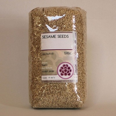 Buy Mulberry Bush Wholefoods Sesame Seeds 500g Dried Seeds Online − UK Supplier