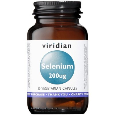 Buy Viridian Selenium 200ug Veg Caps from Mulberry Wholefoods online UK Supplier.