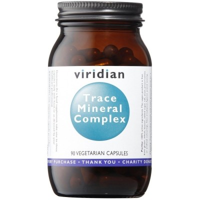 Buy Viridian Trace Mineral Complex Veg Caps from Mulberry Wholefoods online UK Supplier.
