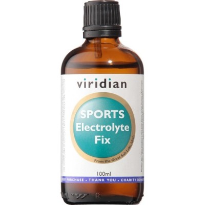 Buy Viridian Sports Electrolyte Fix Liquid from Mulberry Wholefoods online UK Supplier.