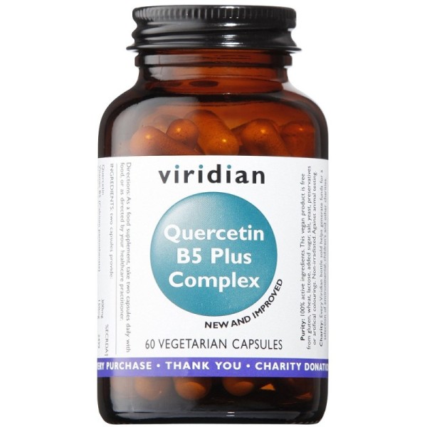 Viridian Quercetin B5 Plus Complex - 60 Veg Caps