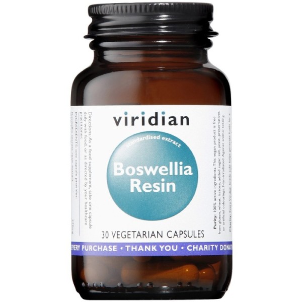 Viridian Boswellia Resin Extract 270mg - 30 Veg Caps