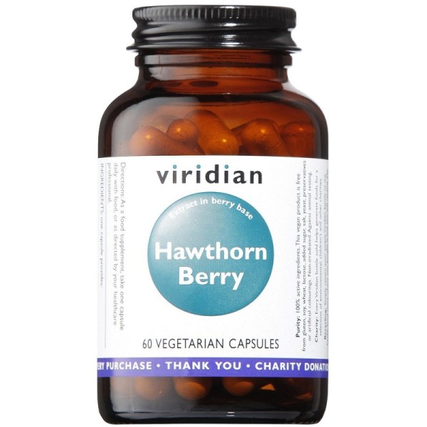 Viridian Hawthorn Berry - 60 Veg Caps