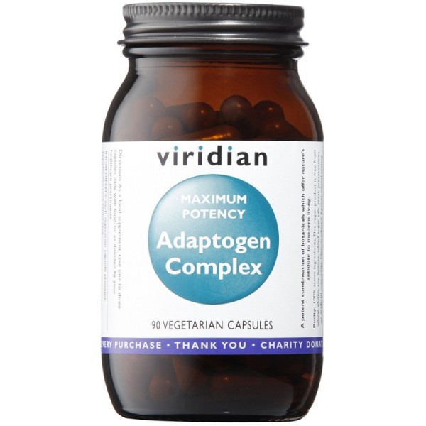 Viridian Maxi Potency Adaptogen Complex - 90 Veg Caps