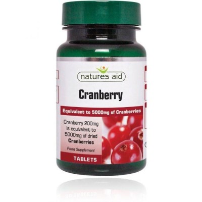 Natures Aid Cranberry 200mg (5000mg equiv) 90 Tablets