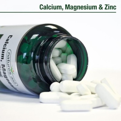 Natures Aid Calcium Magnesium + Zinc 90 Tablets