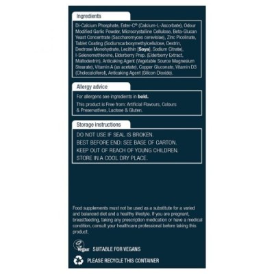 Natures Aid Beta-Glucans Immune Support+ 90 Tablets