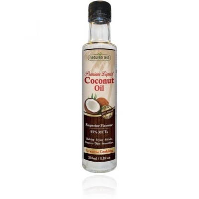 Natures Aid Coconut Oil Liquid 250ml