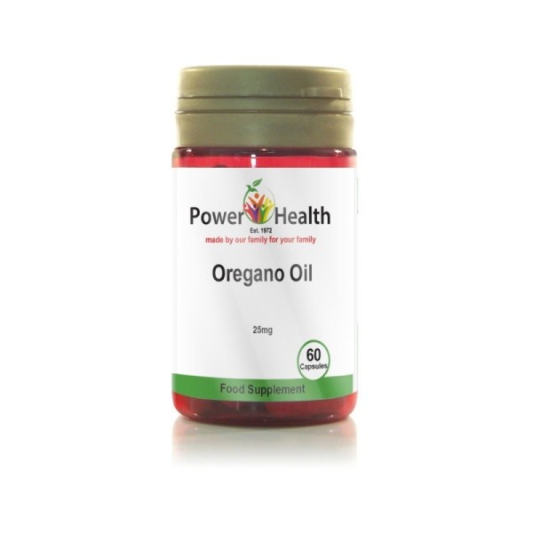Power Health Oregano Oil 25mg Capsules 60s