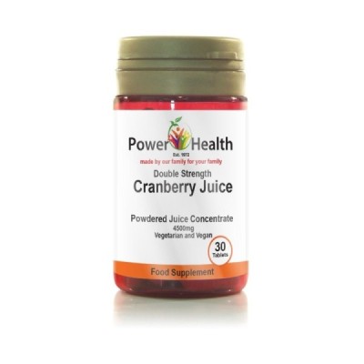 Buy Power Health Cranberry Juice Double Strength 4500mg 30 tablets Supplements Online - UK Supplier