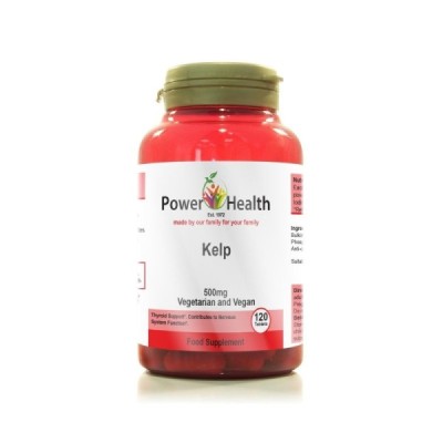 Buy Power Health Kelp 500mg 120s Supplements Online - UK Supplier
