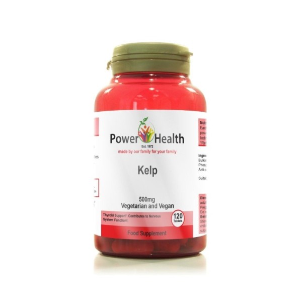 Power Health Kelp 500mg Tablets 120s