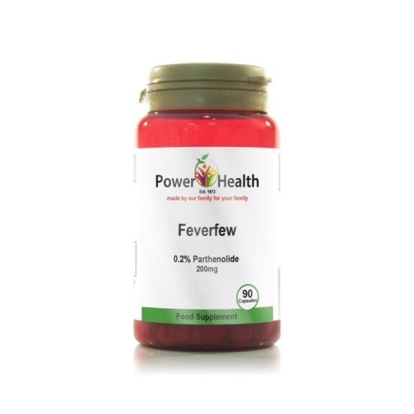 Power Health Feverfew 200mg Capsules 90s