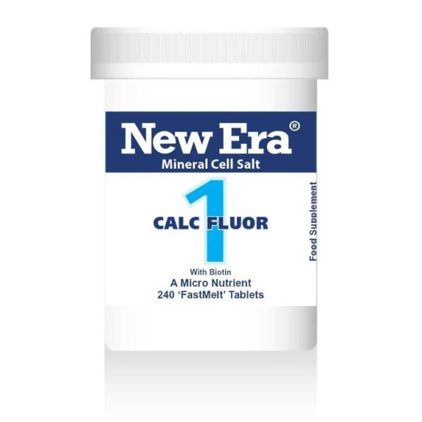 New Era No. 1 Calc. Fluor. (Calcium Fluoride) Tablets 240s