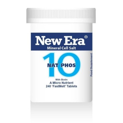 Buy New Era No. 10 Nat Phos 240 Pillules (Sodium Phosphate) Supplements Online - UK Supplier
