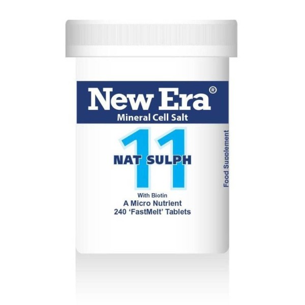 New Era No. 11 Nat. Sulph. (Sodium Sulphate) Tablets 240s