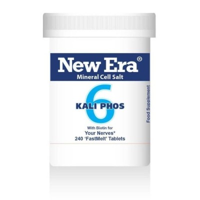 Buy New Era No. 6 Kali Phos 240 Pillules (Potasium Phosphate) Supplements Online - UK Supplier