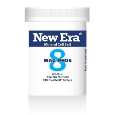 Buy New Era No. 8 Mag Phos 240 Pillules (Magnesium Phosphate) Supplements Online - UK Supplier