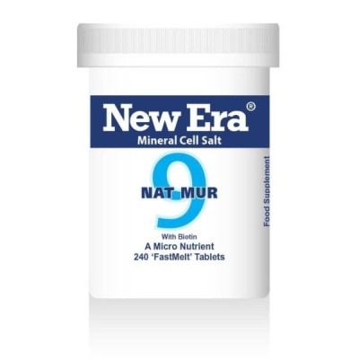 Buy New Era No. 9 Nat Mur 240 Pillules (Sodium Chloride) Supplements Online - UK Supplier
