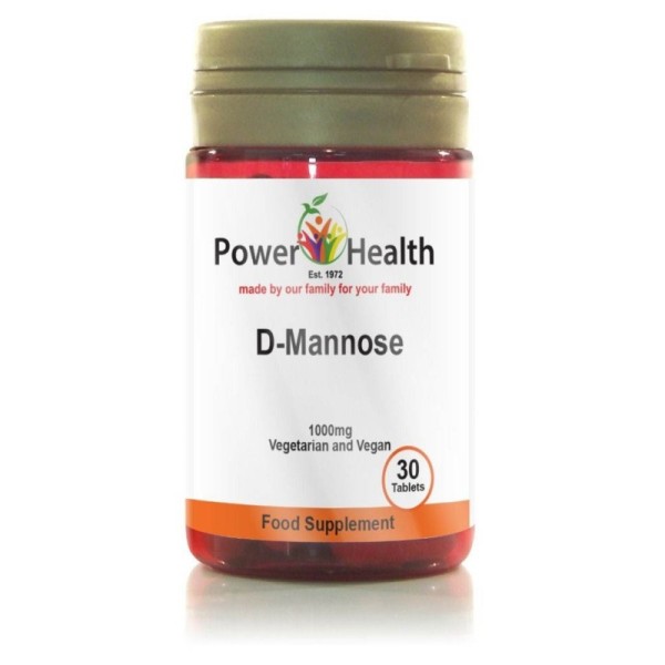 Power Health D-Mannose 1000mg Tablets 30s
