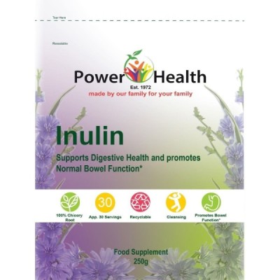 Buy Power Health Inulin Powder 250g Supplements Online - UK Supplier