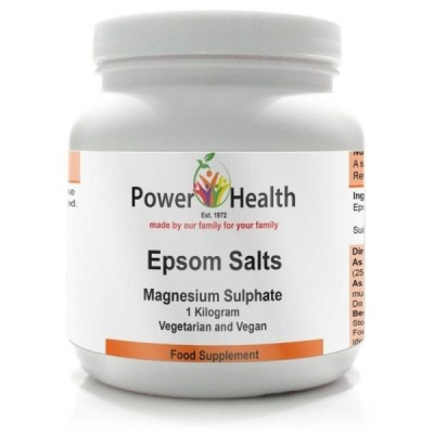 Buy Power Health Epsom Salts 1kg Supplements Online - UK Supplier