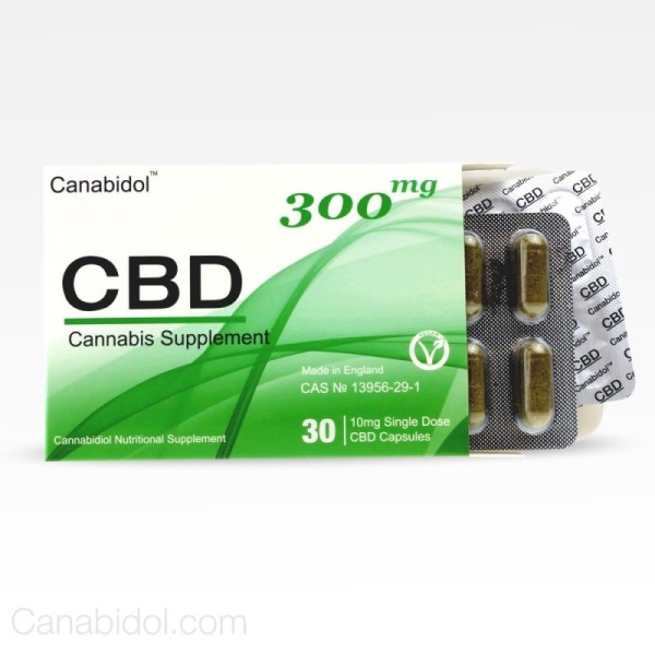 Canabidol CBD Oral Caps 300mg 10s