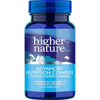 Buy Higher Nature Advanced Nutrition Complex 90 tablets from Mulberry Wholefoods online UK Supplier.