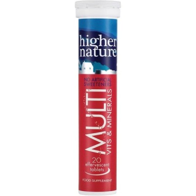 Buy Higher Nature Multi Effervescent (formally Fizzy Multi) from Mulberry Wholefoods online UK Supplier.