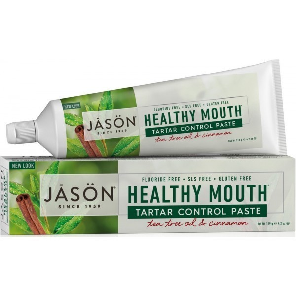 Jason Healthy Mouth Tartar Control Paste -Tea Tree & Cinnamon 119g