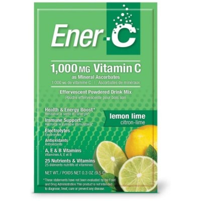 Buy Ener-C Lemon & Lime Vitamin C 1000mg & Mulitvitamins 30 Sachets Vitamins Minerals & Amino Acids; Immunity; Daily Wellbeing O