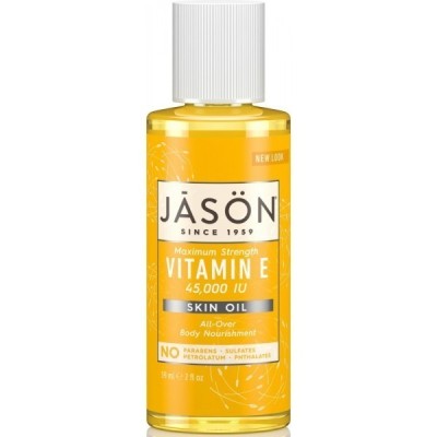 Buy Jason Vitamin E 45000IU Maximum Strength Oil 59ml Nutritional Oils & Fatty Acids; Vitamins Minerals & Amino Acids; Hair Skin