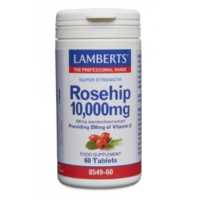Buy Lamberts Rosehip 10000 60s Herbal Remedies; Bone Muscle & Joints; Pain Relief Online − UK Supplier