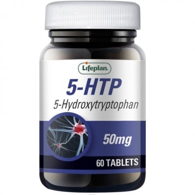Buy Lifeplan 5HTP V 60 50mg Tablets Vitamins Minerals & Amino Acids; Stress Mood & Sleep Online − UK Supplier