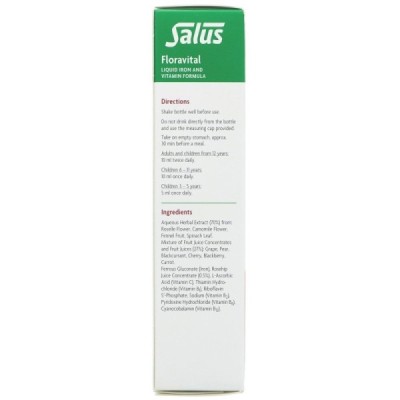 Buy Salus Floradix Floravital 250ml Herbal Remedies; Vitamins Minerals & Amino Acids; Daily Wellbeing; Energy & Vitality Online