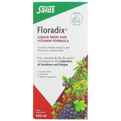 Buy Salus Floradix Floravital 500ml Herbal Remedies; Vitamins Minerals & Amino Acids; Daily Wellbeing; Energy & Vitality Online