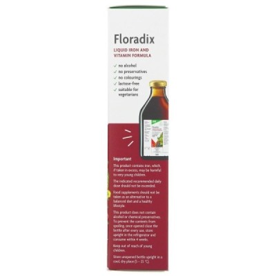 Buy Salus Floradix Floravital 500ml Herbal Remedies; Vitamins Minerals & Amino Acids; Daily Wellbeing; Energy & Vitality Online