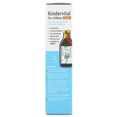 Buy Salus Floradix Kindervital Fruity 250ml Herbal Remedies; Vitamins Minerals & Amino Acids; Children’s Health Online − UK Supp