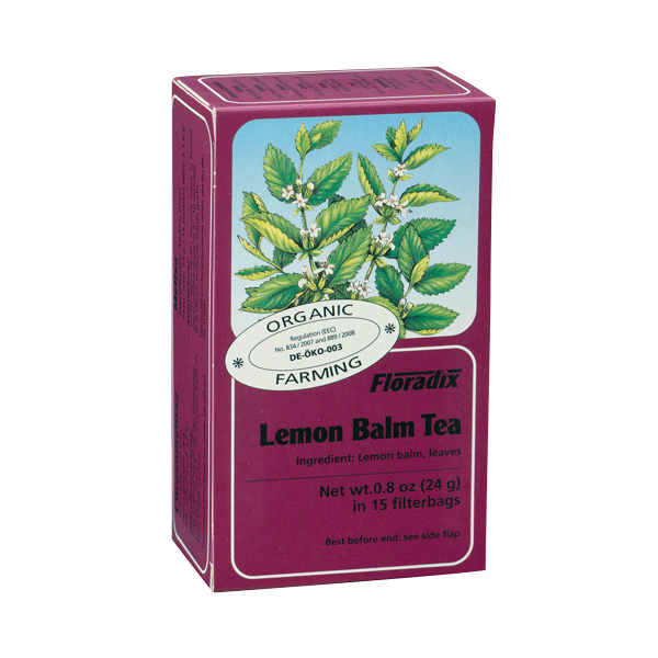 Salus Organic Lemon Balm Tea 15 bags