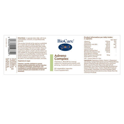 BioCare Adreno Complex 60 Capsules