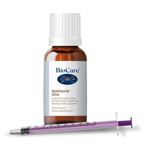 Biocare Nutrisorb Liquid Zinc Plus Ascorbate 30ml Liquid