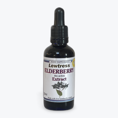 Buy Lewtress Elderberry Extract 50ml Herbal Remedies; Immunity; Daily Wellbeing Online − UK Supplier