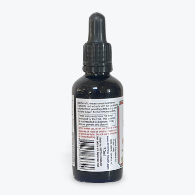 Buy Lewtress Elderberry & Echinacea 50ml Herbal Remedies; Immunity; Daily Wellbeing Online − UK Supplier
