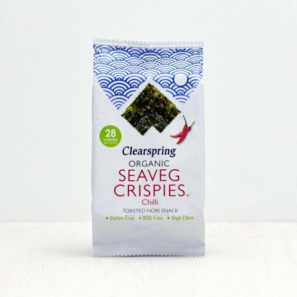 Clearspring Organic Seaveg Crispies Chilli 4g