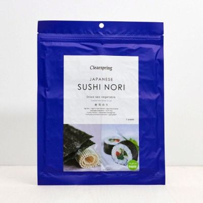 Buy Clearspring Wholefoods Toasted Sushi Nori 17g Far Eastern Food Online − UK Supplier