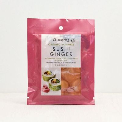 Buy Clearspring Wholefoods Sushi Ginger Pickle Far Eastern Food Online − UK Supplier