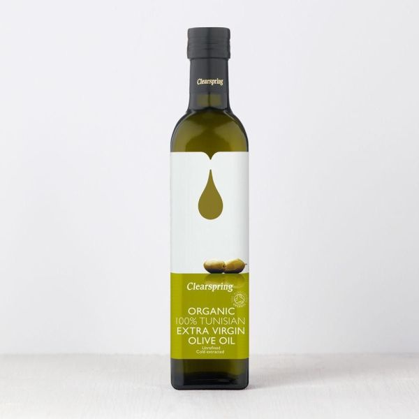 Clearspring Organic Tunisian Extra Virgin Olive Oil 500ml