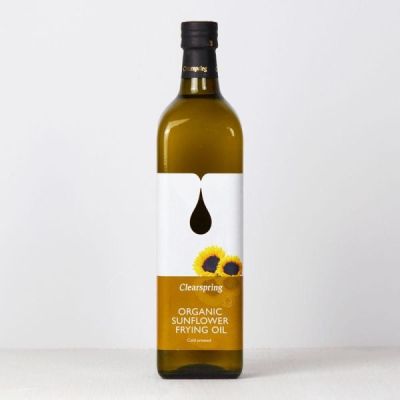 Buy Clearspring Wholefoods Sunflower Frying Oil 1ltr Oils & Fats Online − UK Supplier