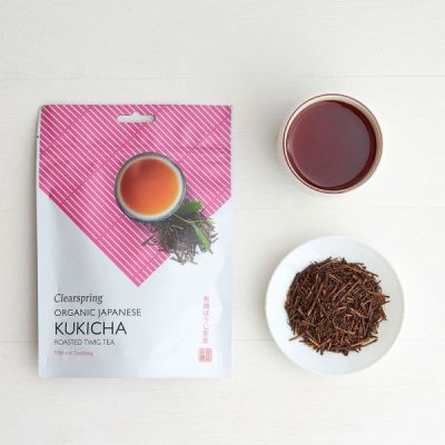 Buy Clearspring Organic Kukicha Roasted Twig Tea 90g Online − UK Supplier